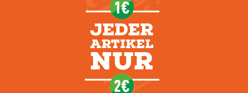 1€ 2€ Aktion
